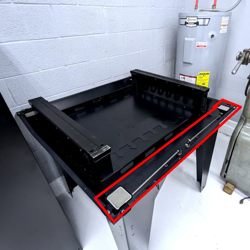 Langmuir MR1 coolant drain